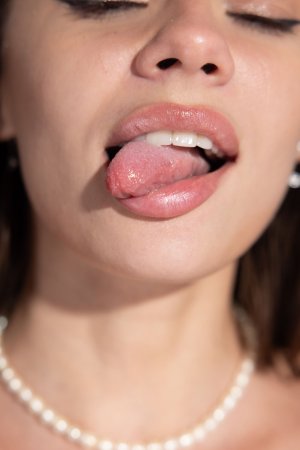 Malena Amaro teases in her bedroom spreading her ass cheeks for close up shots while smiling — Malena Amaro #7