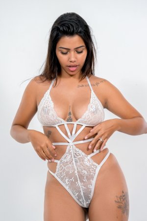 Ashley Crespo teases in lace lingerie then goes fully nude showcasing her tattoos and curves — Ashley Crespo #4