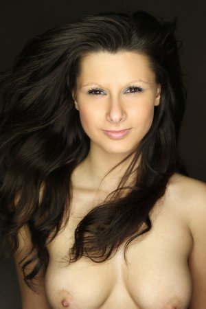 Mazy Teen spreads wide in studio, red nails teasing her wet slit, solo posing gets intense — Mazy Teen #18